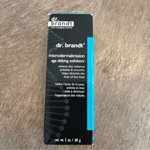Dr. Brandt Microdermabrasion Exfoliant - new in box - 2 oz